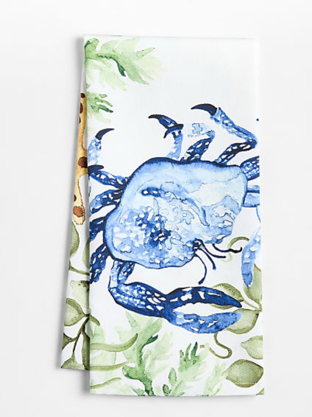 Crate&Barrel Crab Printed Organic
Cotton Kitchen Dish Towel